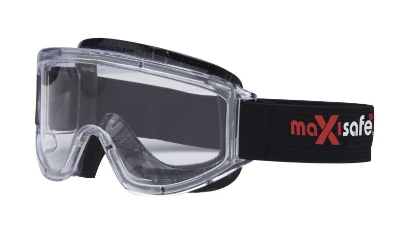Maxisafe Goggles, Anti-Fog, Clear