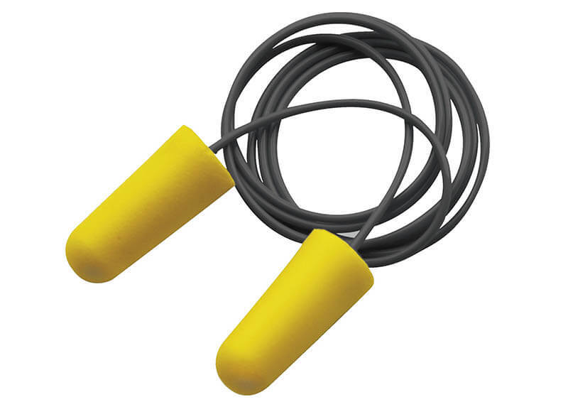 Maxiplug Tapered Earplug, Class 5, Corded, Pair