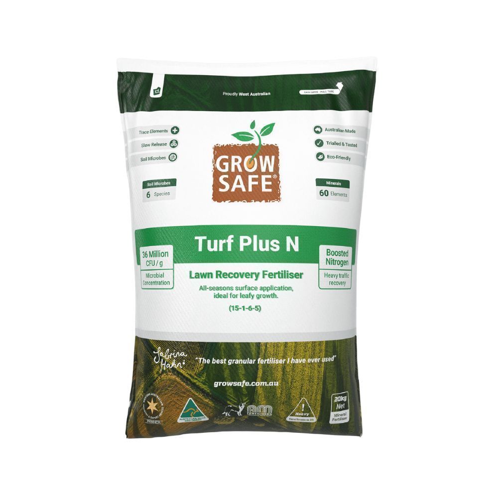 Growsafe Turf Plus N Lawn Fertiliser 20kg