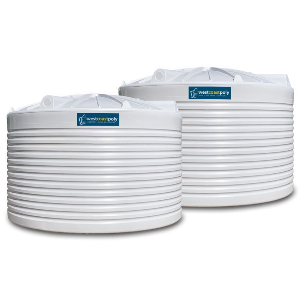 West Coast Poly Tank Combo 50,000L - 2 x 25000L