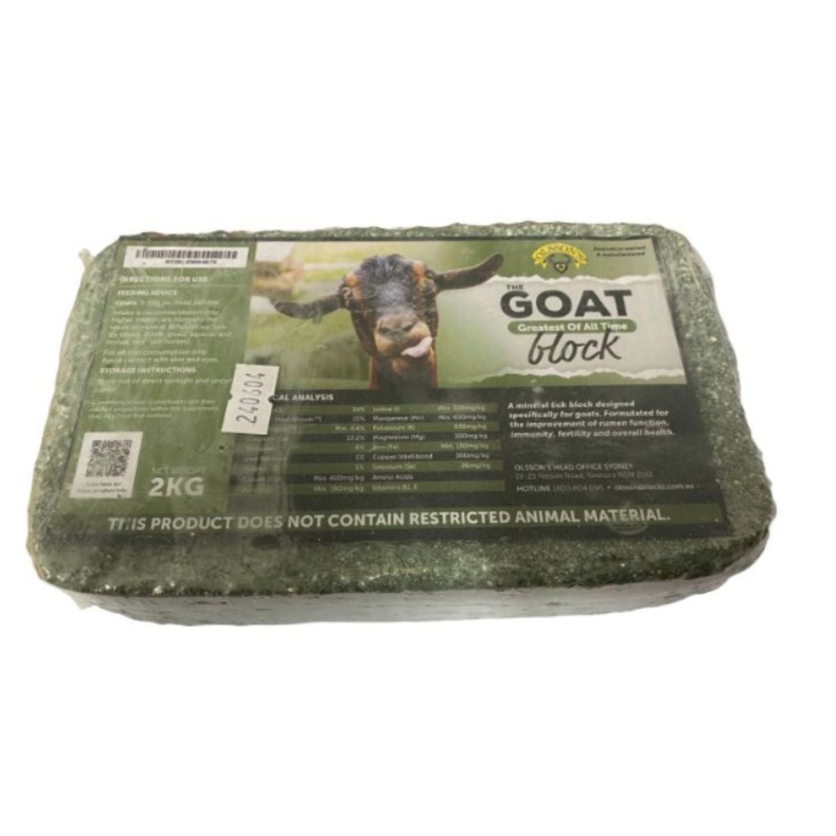 Olssons Goat Brick 2 kg