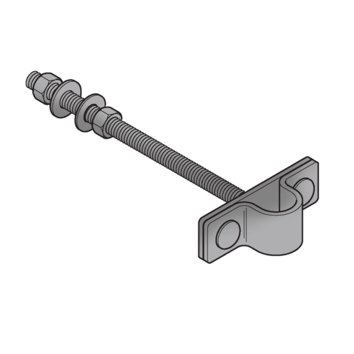 Top Strap Bolt Thru 270mm x 25mm