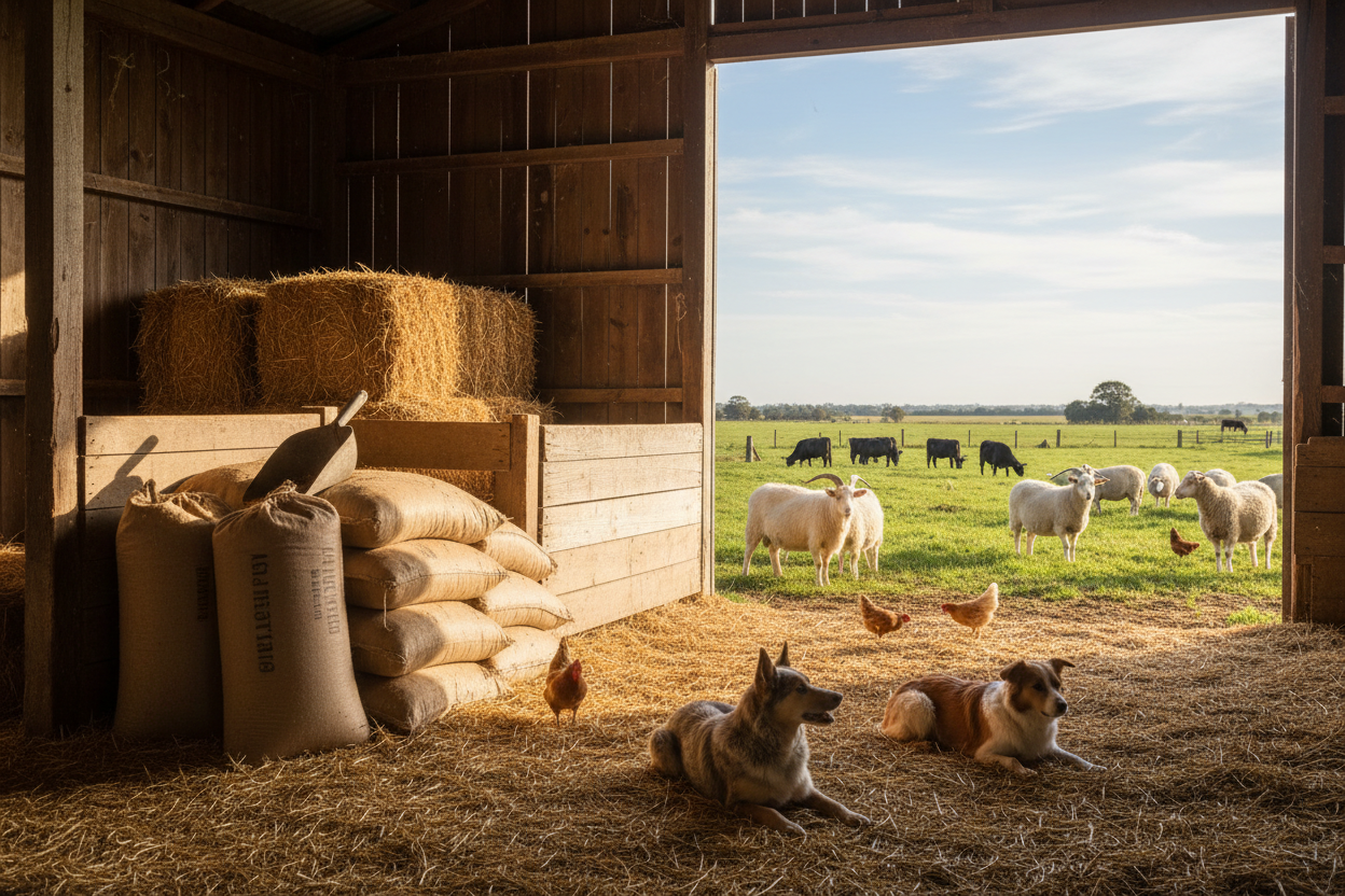 Animal Feed & Care — Livestock, Horses, Poultry & Pets