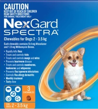 Nexgard Spectra Dog - 3 Pack