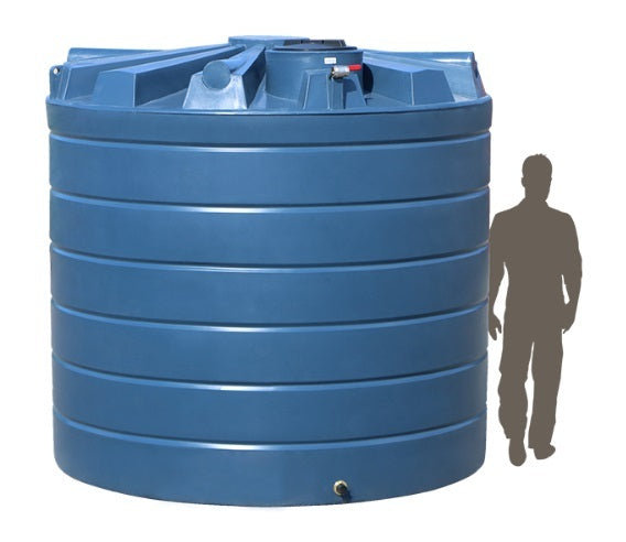 Coerco Premium Corrugated Squat Tank 2500L