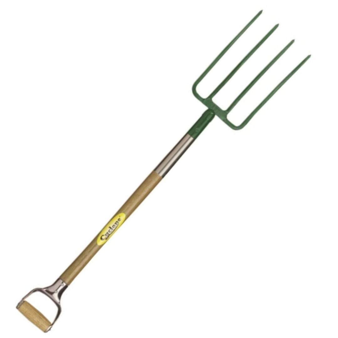 Cyclone Heavy Duty Forged Garden Fork D Handle