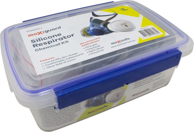 Maxiguard Half Mask Silicone Chemical Kit