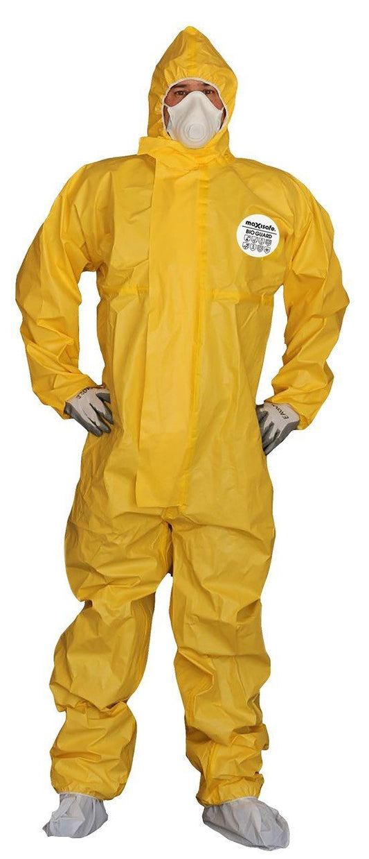 Maxisafe Yellow Overall Bioguard Type 3/4/5/6, Lar