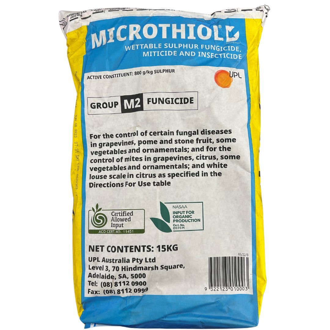 Microthiol Sulphur 15KG