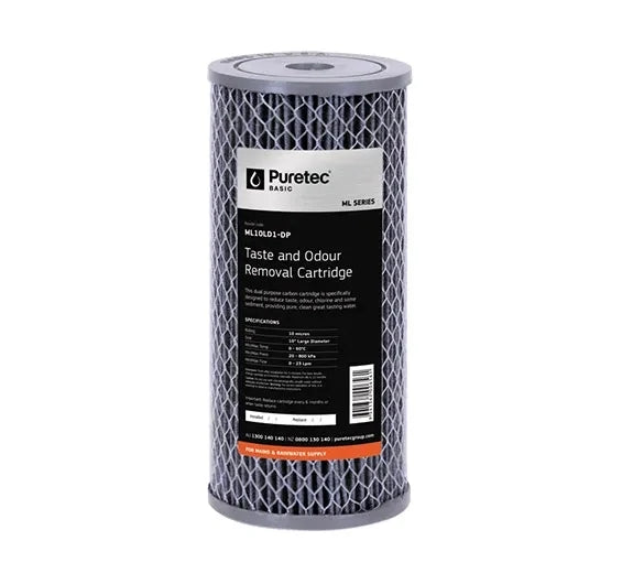 Puretec Pleated Carbon Filter 10um 10in Jumbo