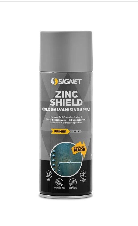 Signet Cold Galvanising Spray Zinc Shield 400g