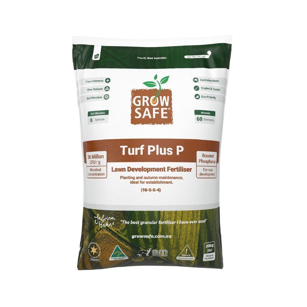 Growsafe Turf Plus P Lawn Fertiliser 20kg