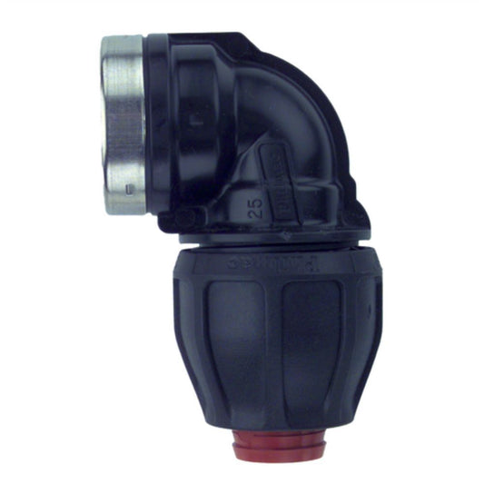 Philmac Rural Threaded Elbow FI 25mm x 1"