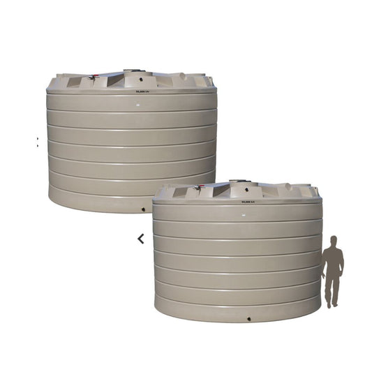 Coerco Flat Walled Tank Combo 100,000L - 2 x 50,00