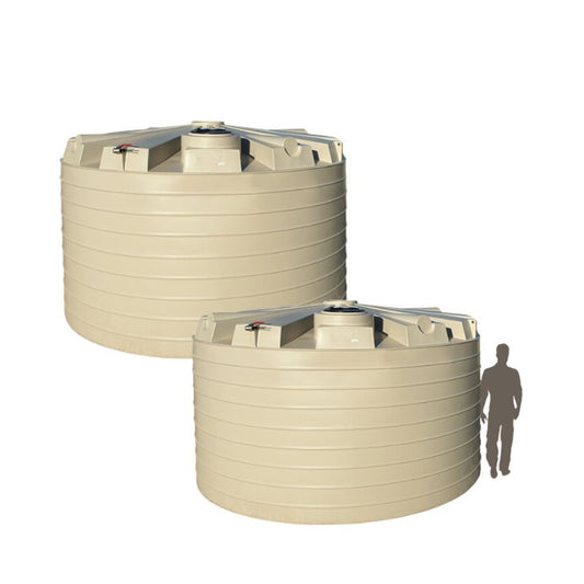 Coerco Flat Walled Tank Combo 50,000L - 2 x 25,000