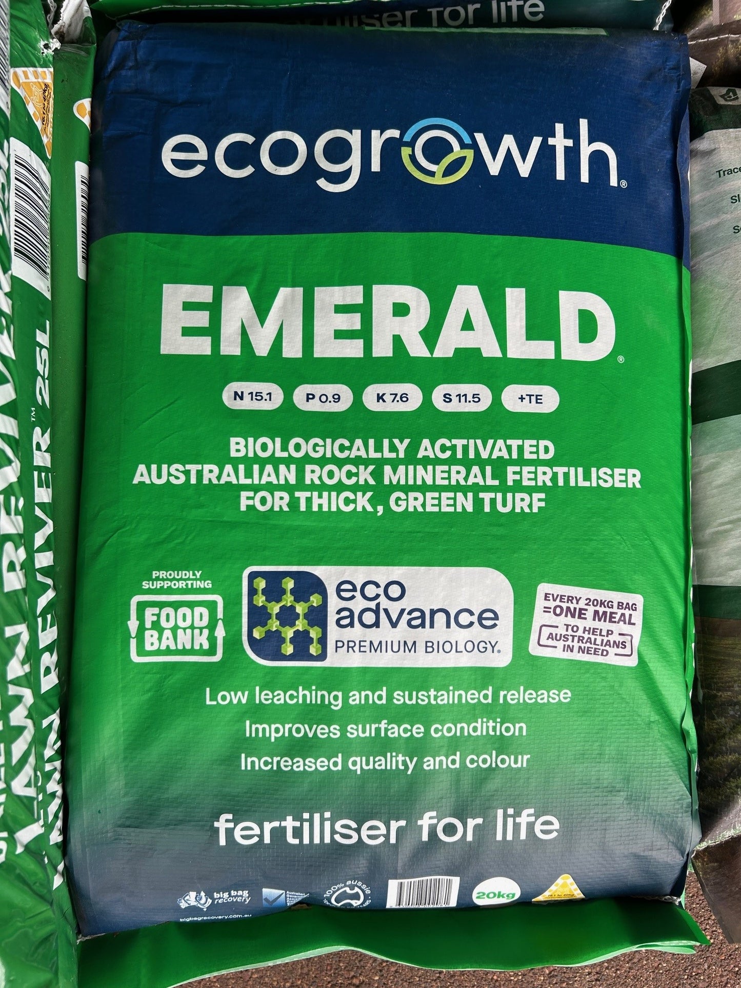 Ecogrowth Emerald Turf 20KG