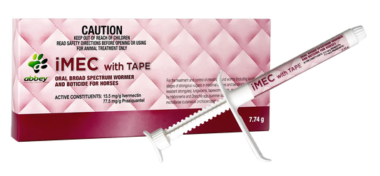 IMec Oral Horse Wormer With Tape 7.74g