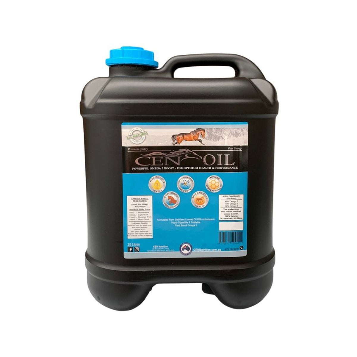 CEN Nutrition Oil 20L for horses