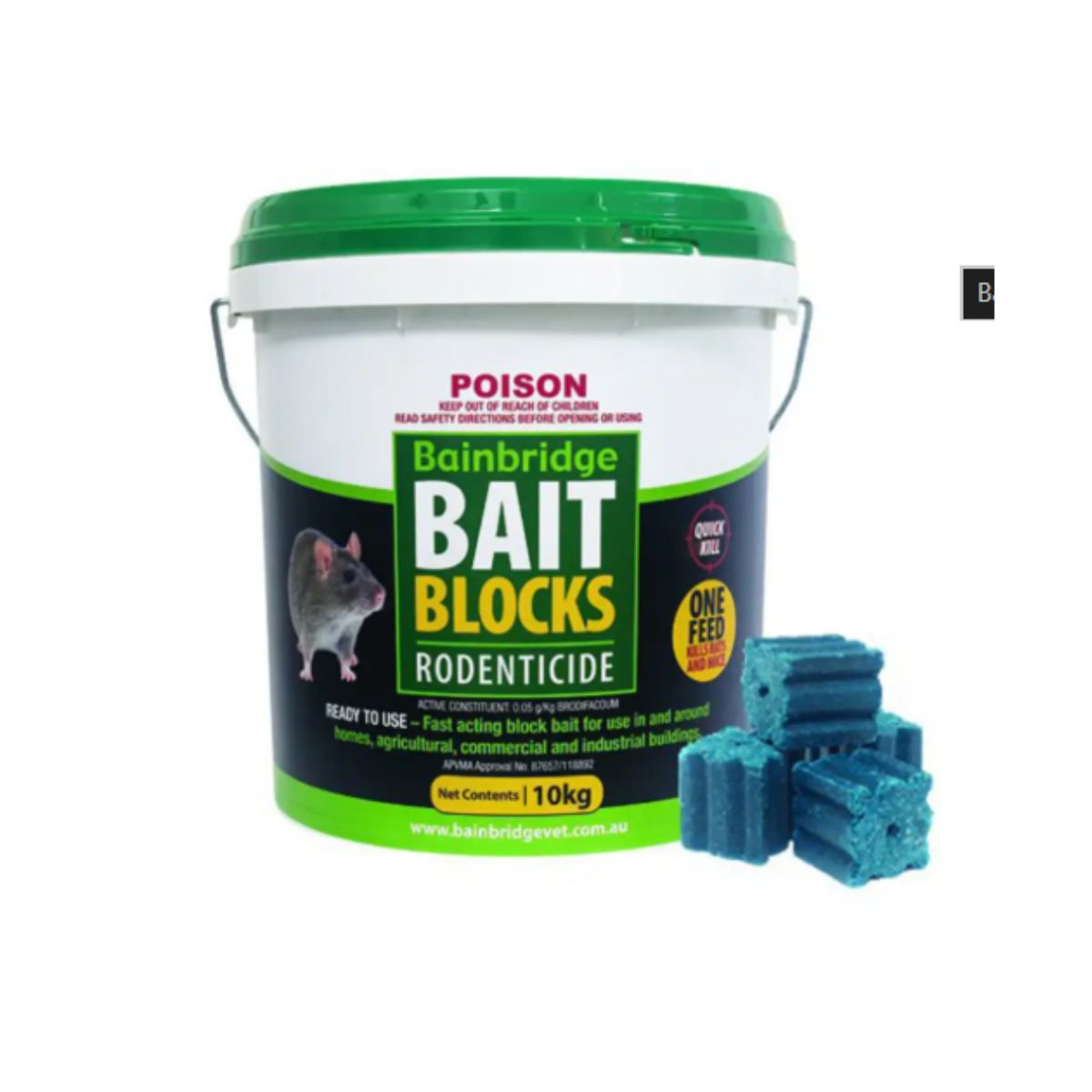 Bainbridge Rodent Bait Blocks