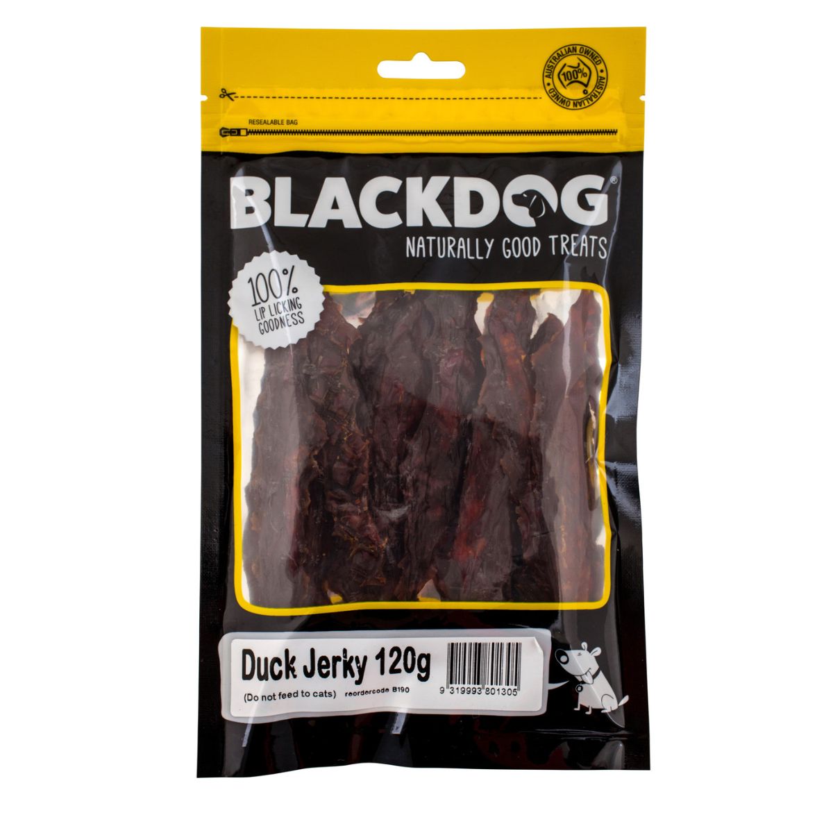 Blackdog Duck Jerky 120g