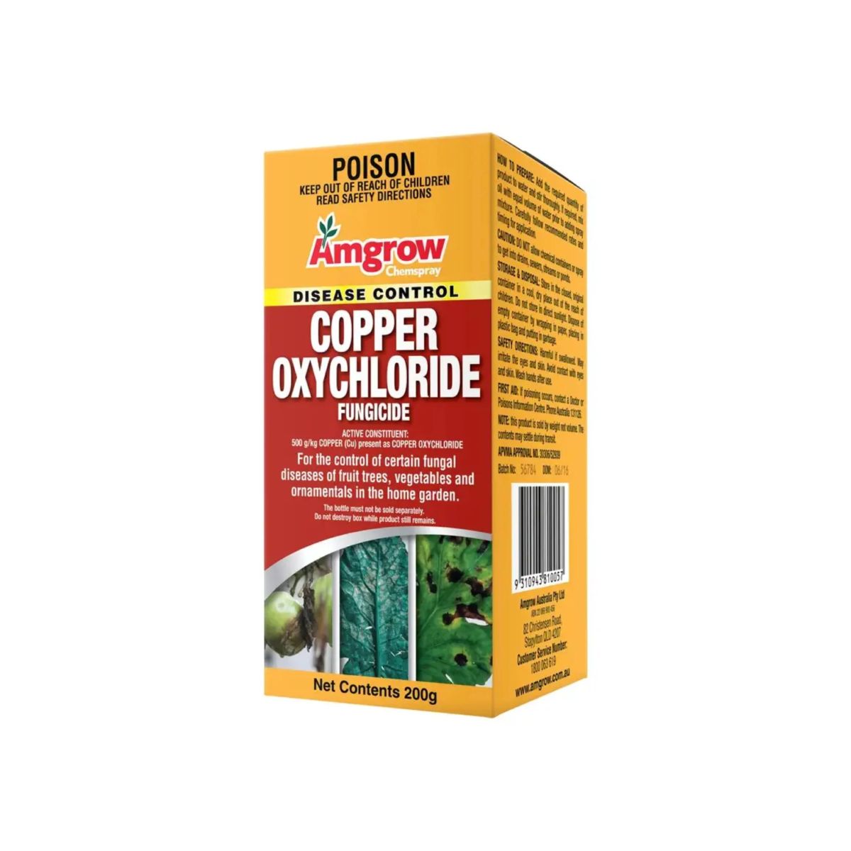 Copper Oxychloride Fungicide 200g