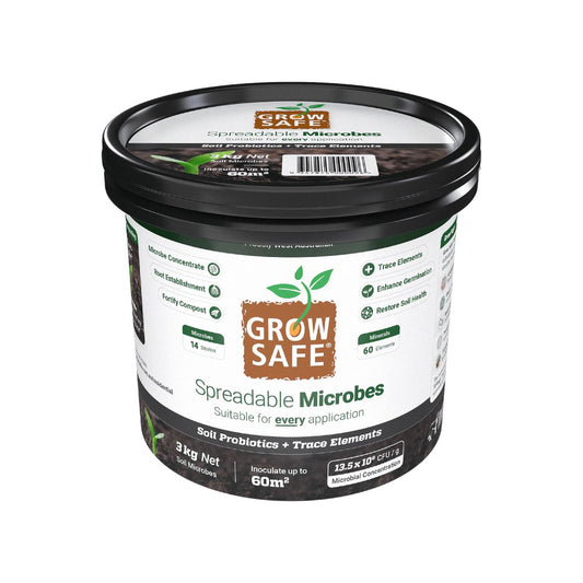 GrowSafe Spreadable Soil Microbes 3kg