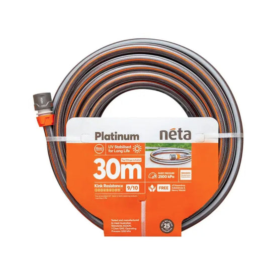 Hose Garden Platinum 12mm x 30m Fitted