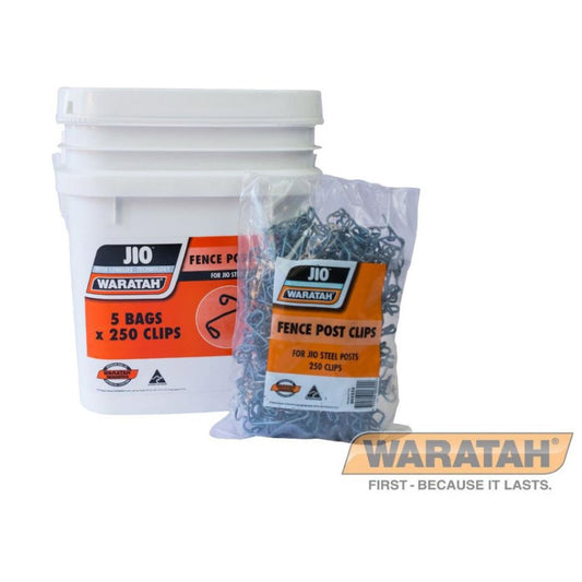 Waratah Jio Post Clips Longlife Blue 250pk
