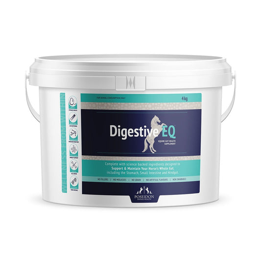 Poseidon Digestive EQ Pail 4kg gut supplement for horses