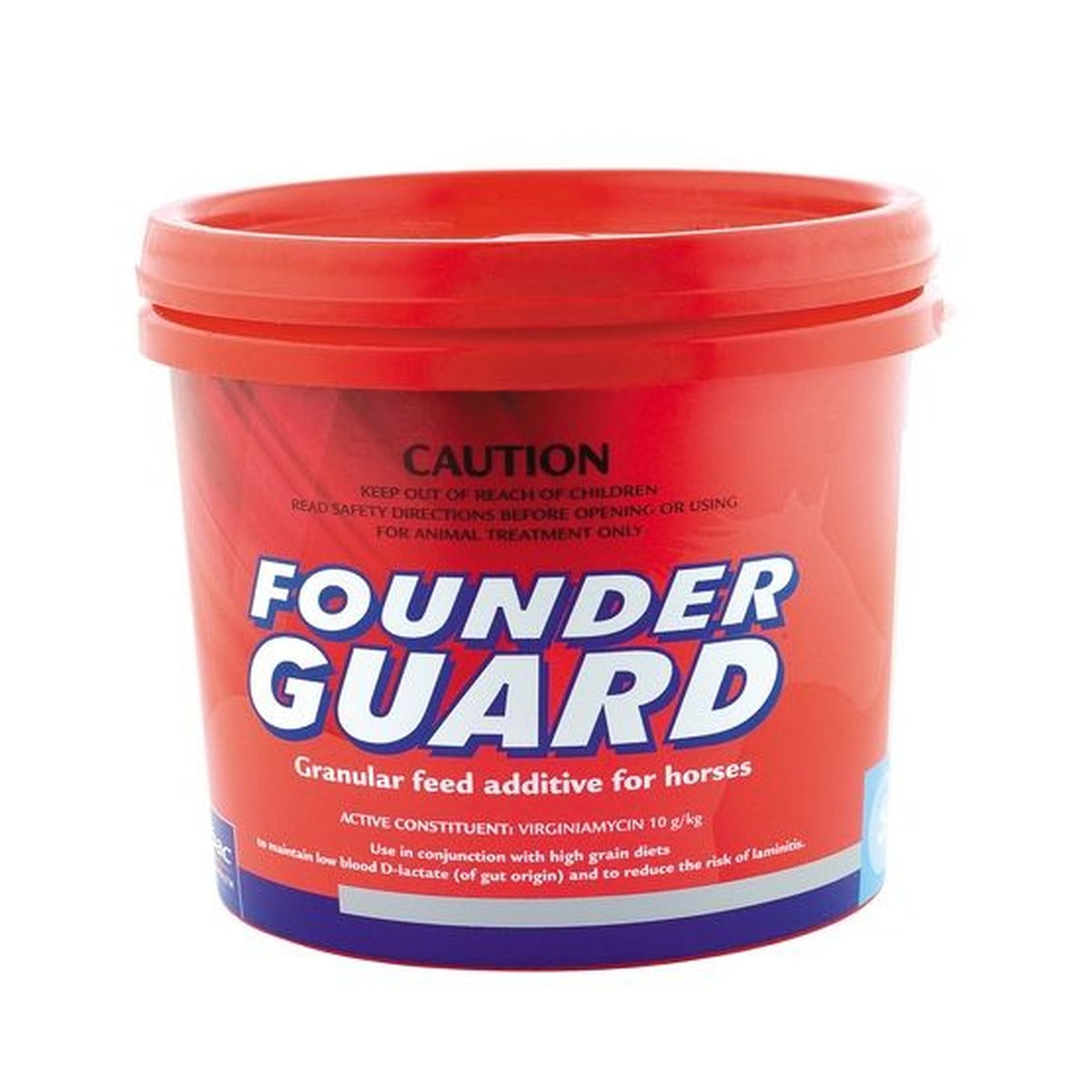 Virbac FounderGuard 1kg granular feed additive for horses