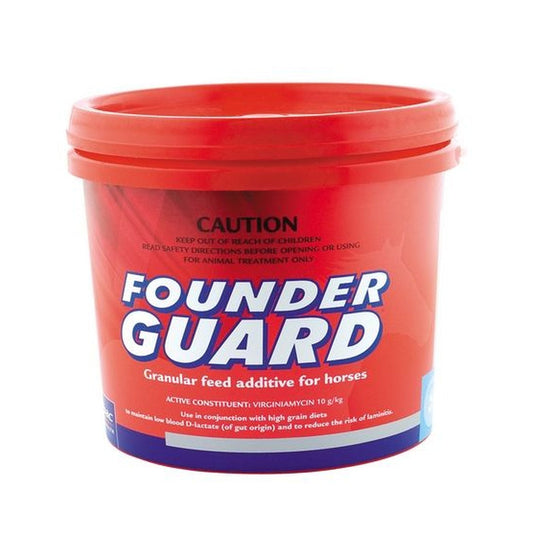 Virbac FounderGuard 1kg granular feed additive for horses