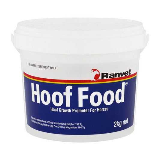 Ranvet Hoof Food 2kg hoof growth promoter for horses