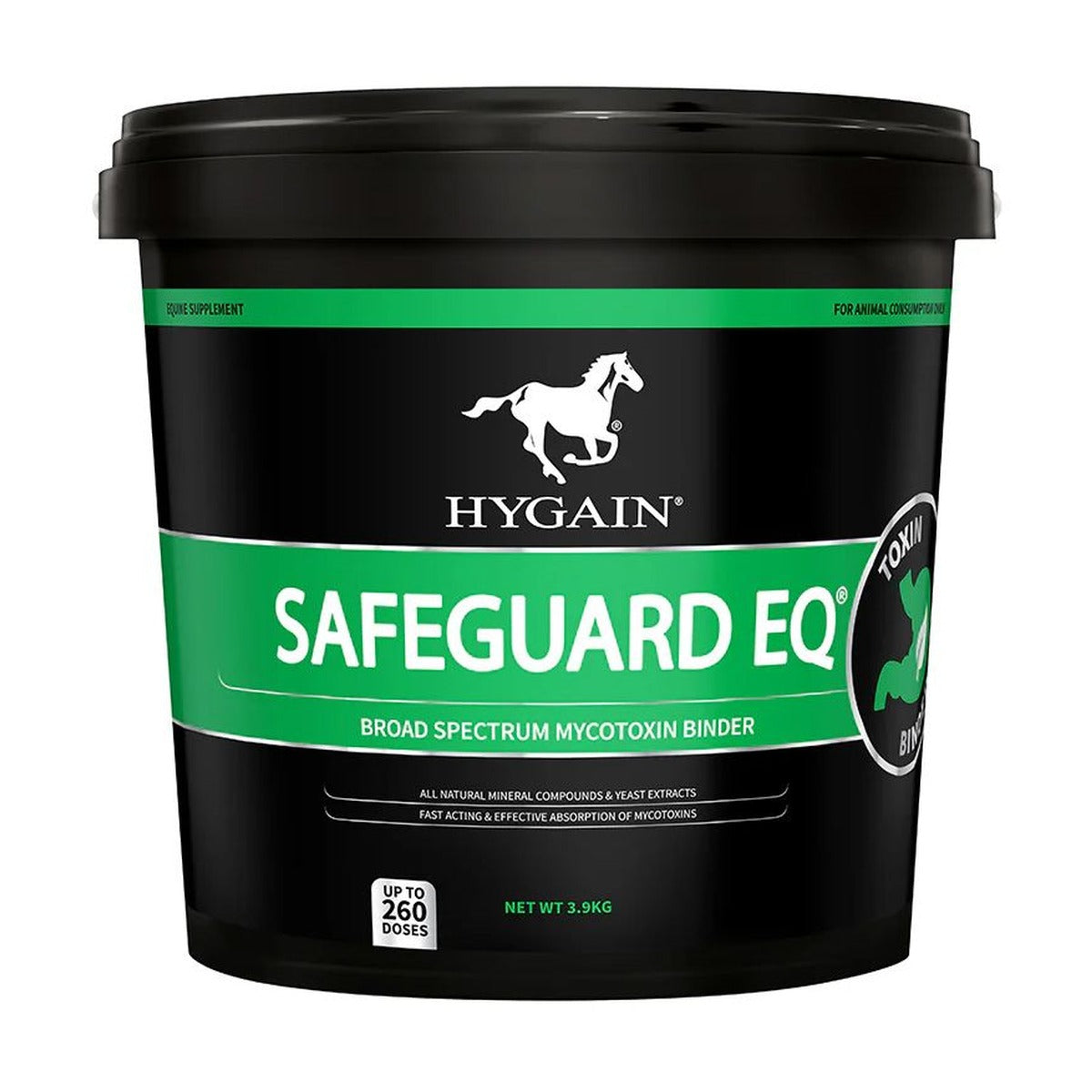 Hygain Safeguard EQ 3.9kg broad spectrum mycotoxin binder for horses