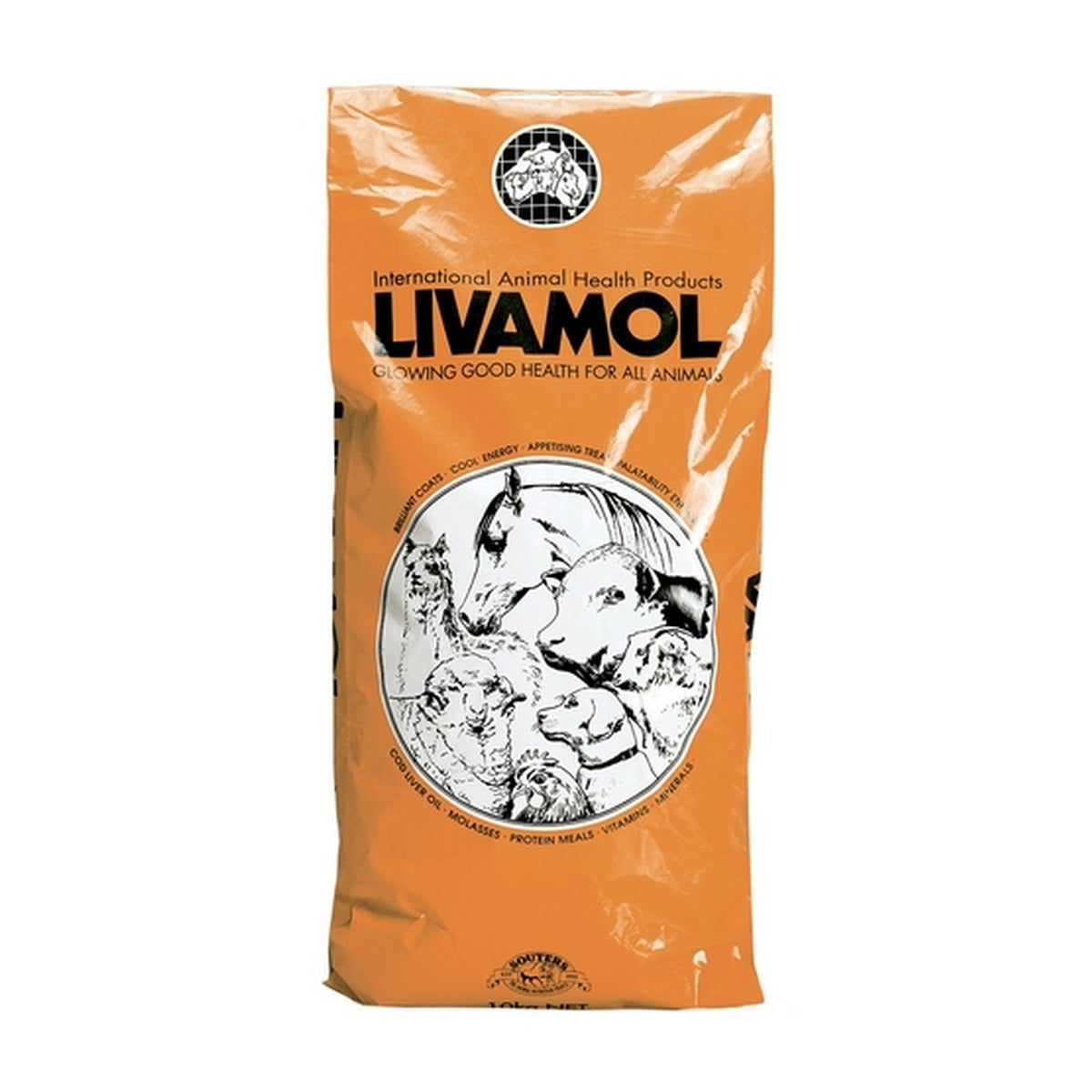 IAH Livamol 10kg coat and condition supplement for horses